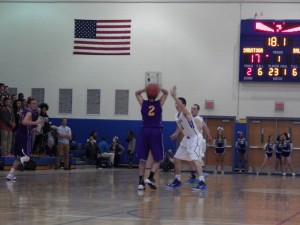 Ballston Spa's Jack Fitzgerald makes a pass during Tuesday's game.